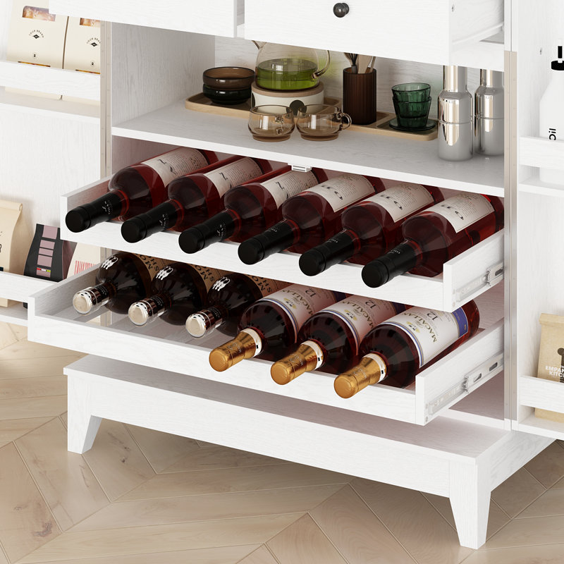 Minimalist 2-Door Storage Cabinet With Shelf & Drawer