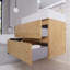 Ensemble de meuble-lavabo mural simple 30 po Babajide-823393682