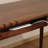 American style solid wood curved desk