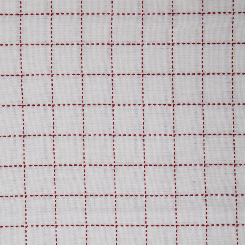Torchon tissé, Rouge grange