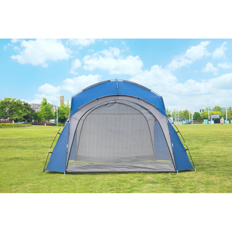 Douthett 3.5m x 3.5m Metal Patio Gazebo, Navy