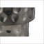 Table basse moderne en nickel et acier inoxydable pour le salon, texture martelée à la main Conception durable-1377880018