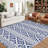Machine Washable Rug Indoor Soft Rugs for Living Room Non Slip Accent Carpet Boho Rug Vintage Rug Ultra-Thin Low Pile Floor Cover for Bedroom Dining Room Nursery Home Office Playroom-50944579
