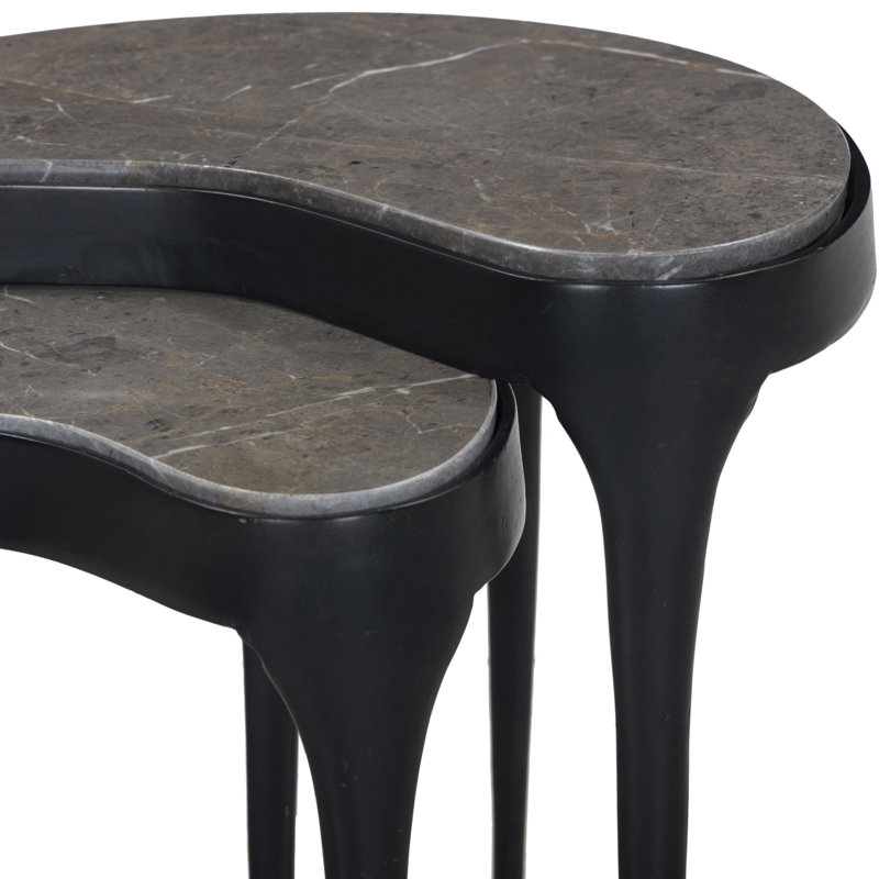 Shayla Marble Nesting End Table