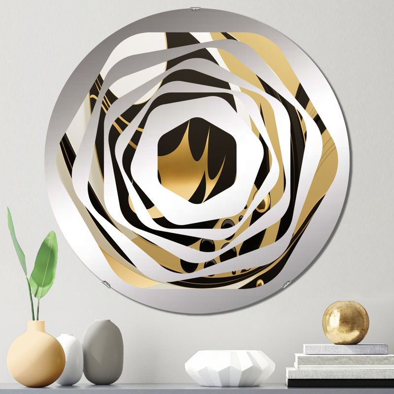 Ansonville - Amorphe Decorative Mirror, 23,6 po x 23,6 po