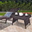 Amedeo Rectangular Folding Outdoor Coffee Table , 23.6'' in. W 15.7'' in. D