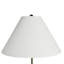 Lampe de table trépied 28 po en fer forgé noir Heritage