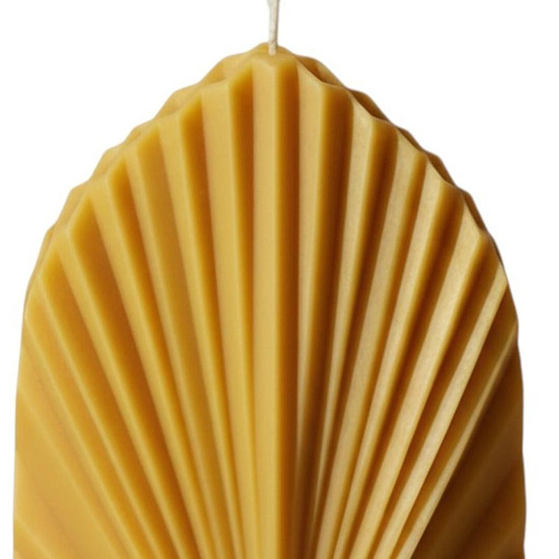 Bougie feuille de palmier 6 po