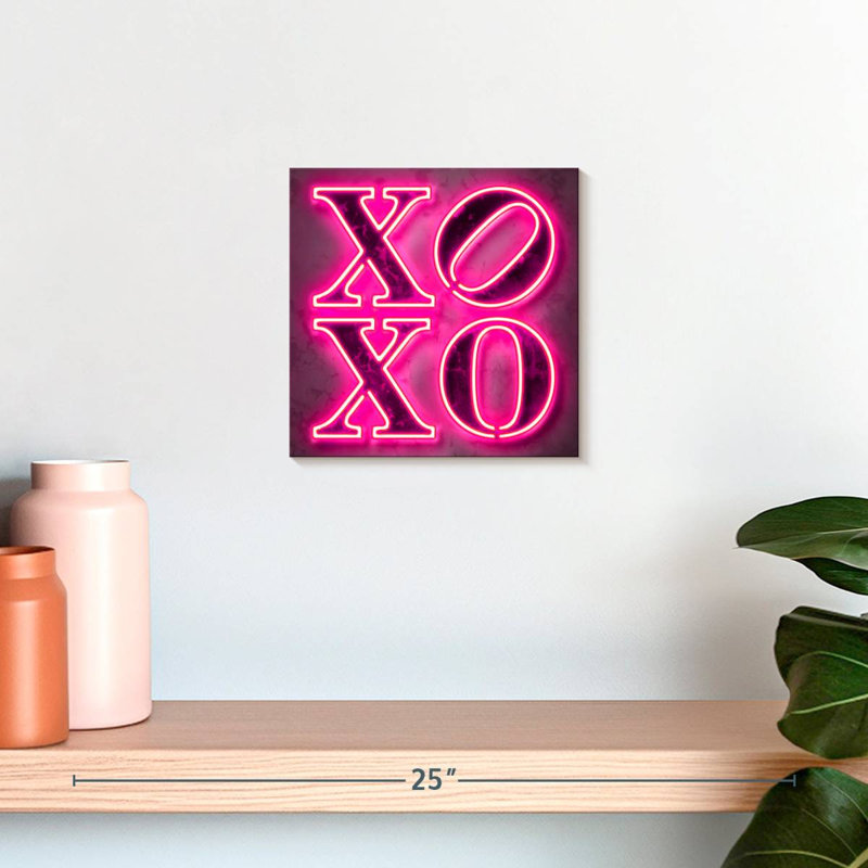 Xoxo rougeoyant Tergel, H 10 po x l 10 po