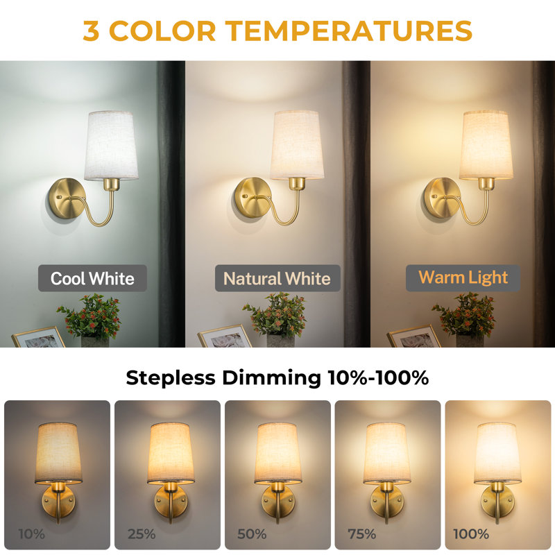 Manuella Solid Brass Wall Sconces