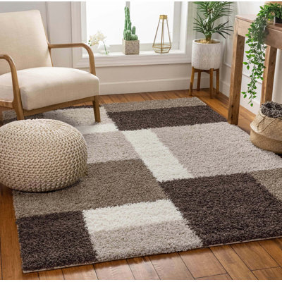 Tapis beige / brun Marci