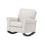 Chaise berçante Elvin, tissu beige