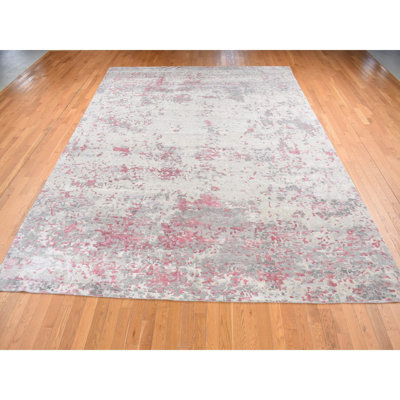 One-of-a-Kind 10' X 13'9" New Age Silk Area Rug