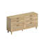 Commode 59 "en rotin avec tiroirs