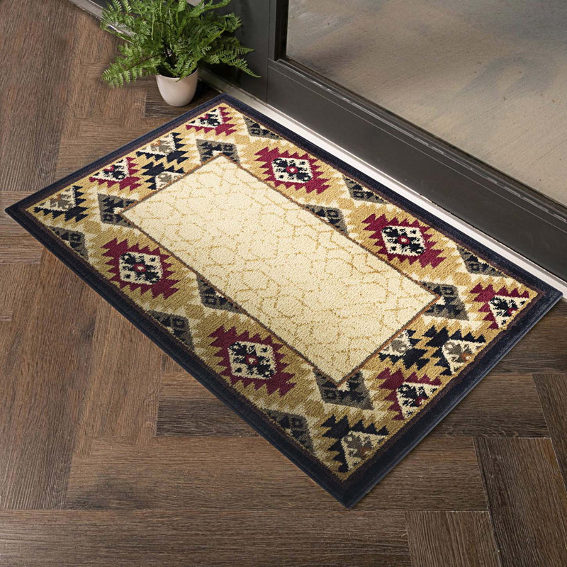 Tapis de couloir Rich Texture Southwest, Rectangle 7 pi 10 po x 10 pi 3 po