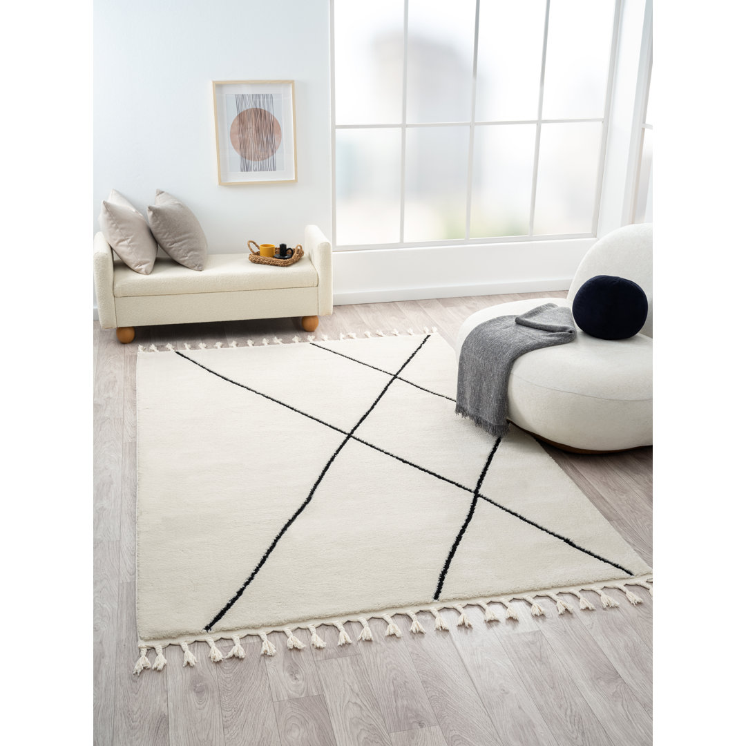 Teppich Oasis Tapis weiß