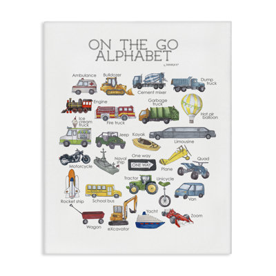 Art mural sur toile, "On the go transport"