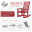 Chaise berçante d'extérieur Plumville-311768952