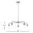 Rooks 5-Light Chandelier-2129791666