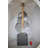 Voyd Guitar Sculpture Creative And Modern Metal Guitar on Base Art Piece Size: 21" x 18" x 71"H