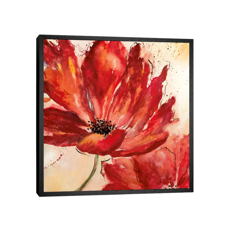 Sunshine Day I by Nan - Painting on Canvas, 66.04 cm H x 66.04 cm W, Black Framed