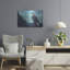  Art mural en métal 24 "x 16", "Aigle en verre" par Rich Monet-2013210757