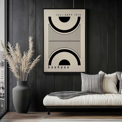 Impression sur toile Minimalist Bauhaus Chronicle