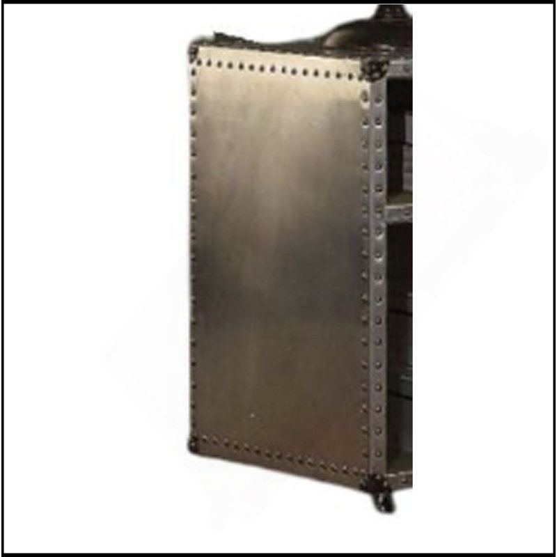 Aluminum Nightstand W/USB