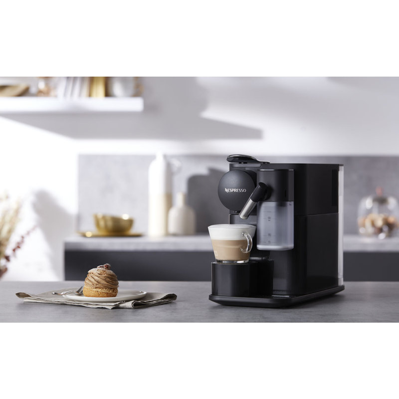 Nespresso Lattissima One Original Coffee and Espresso Machine with Milk Frother by De'Longhi, Black