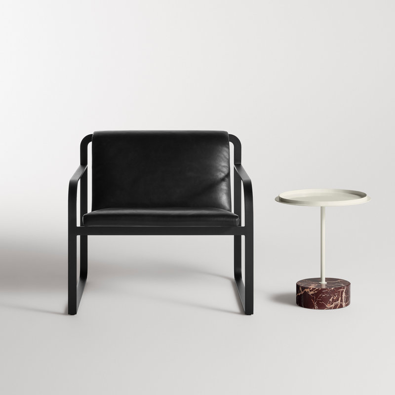 Chit Chat End Table, Putty, Cherry