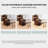 Thread Sandalwood Indoor Balcony Charcoal Wood Burning Outdoor Fire Pit Table