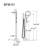 1 Handle Floor Tub Filler