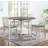 Garcelle Extendable Acacia Round Solid Wood Base Dining Table