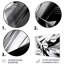 Abstrait abstrait vagues noires et blanches - Formes abstraites encadrées-2078898227-2078898234