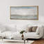 "Minimal Landscape", pastel aquarelle apaisant, paysage neutre aux tons neutres, impression sur toile-98042012-111176104