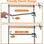 Barbecue barbecue, support de rangement pour barbecue pique-nique pour le camping Panier en maille avec 3 crochets et porte-serviettes en papier, outil de rangement de bureau idéal pour les camping-car