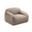 Fauteuil moelleux pivotant en fausse fourrure-666202055