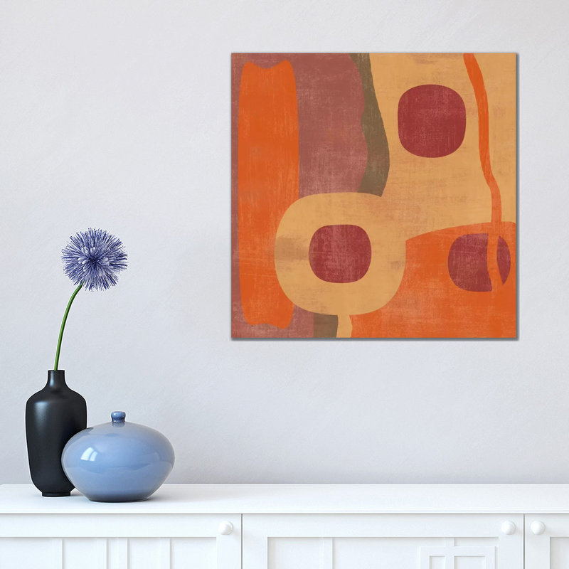 Abstract I by Erin Clark - Wrapped Canvas Print, 45.72 cm H x 45.72 cm W x 1.91 cm D