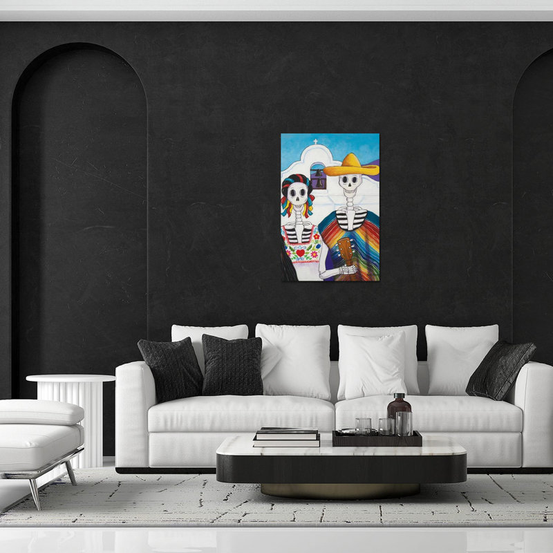 Mexican Gothic by Candy Mayer - Unframed Graphic Art, 24" H x 16" W x 0.25" D