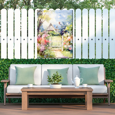 Art sur toile White Gate
