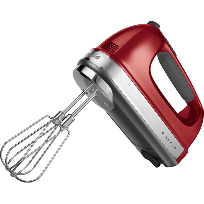 KitchenAid® 9-Speed Hand Mixer, Candy Apple Red