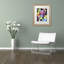 «Whippet», impression sur toile encadrée-19554405-19554406-55434677
