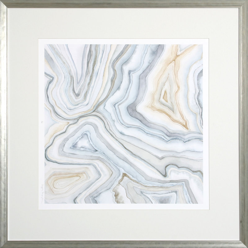 Agate Abstract II Print by Meagher