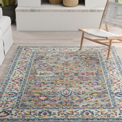 Gonzalez Oriental Hand Woven Area Rug