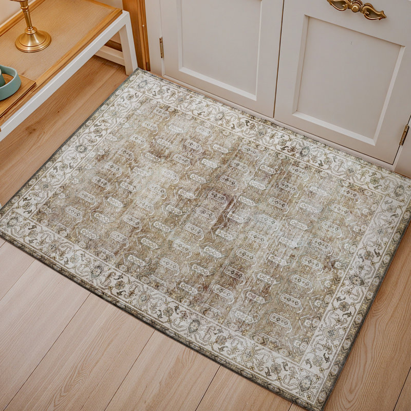 Non-Slip Indoor Doormat, 35.5" W x 59" L