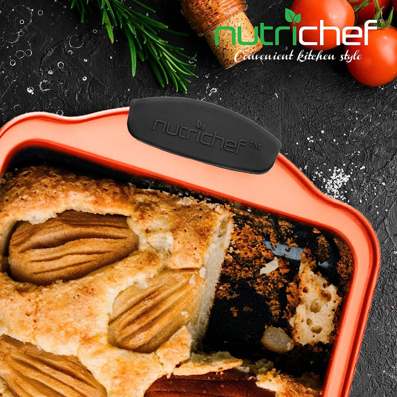 Ensemble de plats de cuisson en silicone 6 pièces NutriChef
