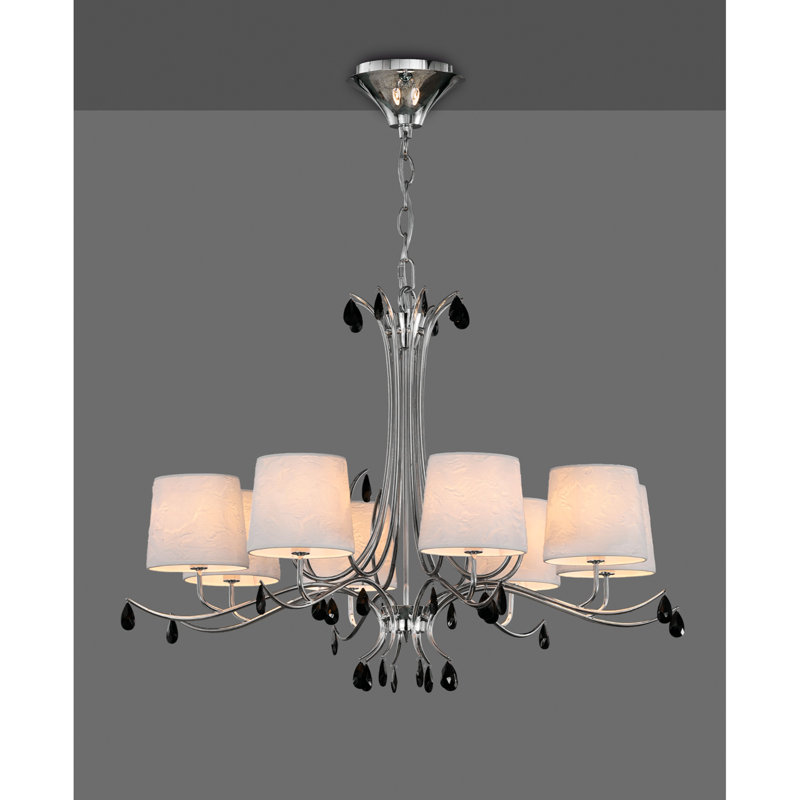 Omalley 8 - Light Novelty Pendant, Polished Chrome