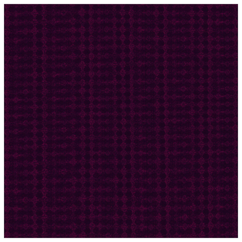 Tapis de bain détaillé à motif mauve, L 24 po x L 17 po