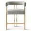 Tabouret de comptoir 25 po en chenille 25 po (ensemble de 2)-813395242