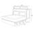 Magnolia Premium Cabinet Bed With Queen Mattress And Outlets-788259733